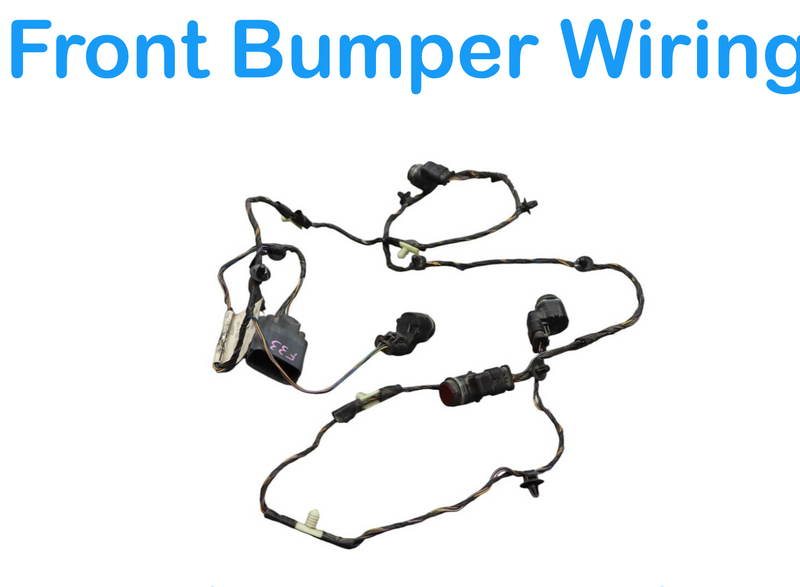 Load image into Gallery viewer, 09-11 Jaguar XF X250 Front Bumper Cover Parking PDC Sensor Wire Harness Oem

