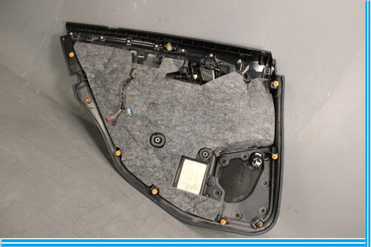 10-13 Mercedes E350 E550 W212 Rear Right Passenger Door Trim Panel Black Oem
