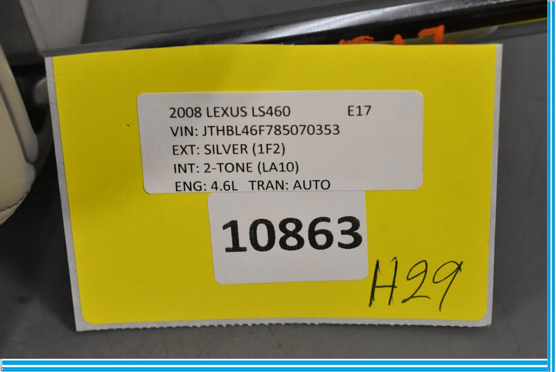 Load image into Gallery viewer, 07-08 Lexus LS460 Front Right Passenger Side Seat Headrest Head Rest Oem
