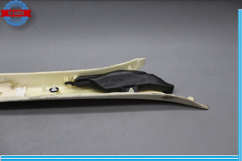 Load image into Gallery viewer, 10-19 Jaguar XJL XJ X351 Front Left Driver A Pillar Trim Panel Suede Beige Oem
