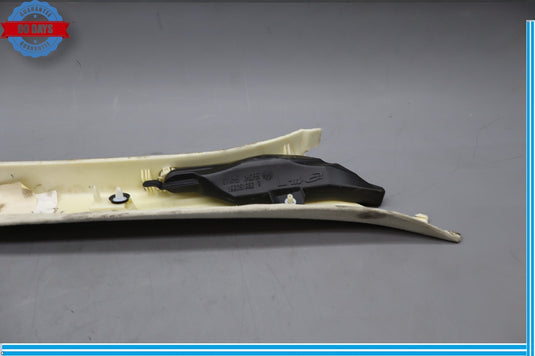 10-19 Jaguar XJL XJ X351 Front Left Driver A Pillar Trim Panel Suede Beige Oem