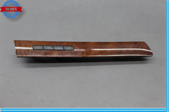 11-17 Volkswagen Touareg Front Left Driver Side Door Trim Panel Wood Oem