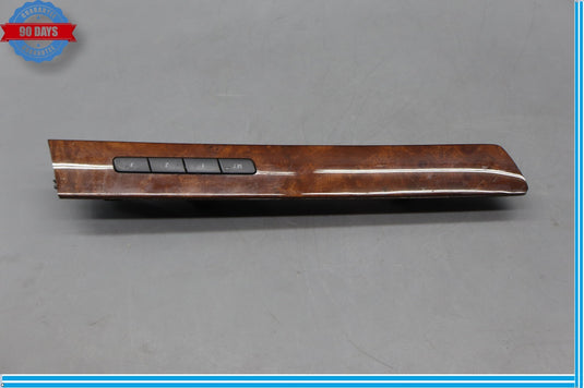 11-17 Volkswagen Touareg Front Left Driver Side Door Trim Panel Wood Oem