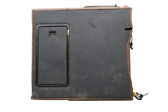 13-18 Audi A6 Rear Right Passenger Seat Top Upper Cushion  W/Armrest Brown Oem