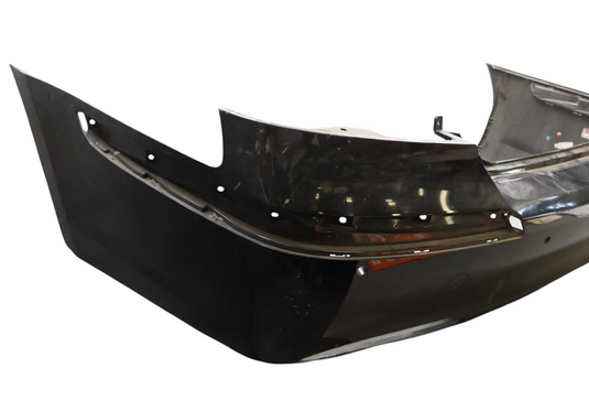 11-13 Hyundai Equus Rear Bumper Cover Assembly Black 866403N010 OEM