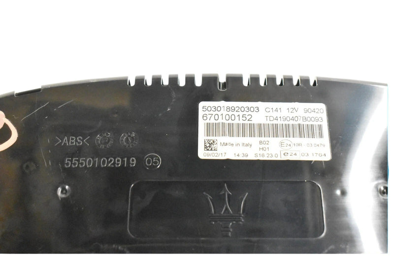 Load image into Gallery viewer, 14-17 Maserati Ghibli S Speedometer Odometer Instrument Cluster Gauge OEM
