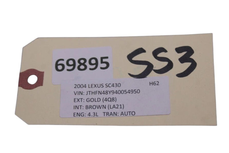 Load image into Gallery viewer, 02-05 Lexus SC430 Z40 Left Driver Side Rocker Panel Skirt Molding Cover Oem
