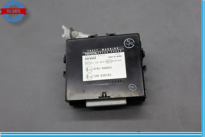 02-05 Lexus SC430 Z40 Anti Theft Warning Alarm Control Module Unit ECU Oem