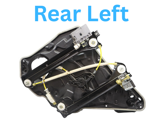 14-23 Mercedes W117 CLA250 Rear Left Door Window Regulator W/ Carrier Oem