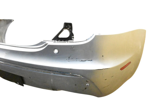 10-15 Jaguar XJ XJL X351 Rear Back Bumper Cover Panel Silver AW9317A958AA OEM