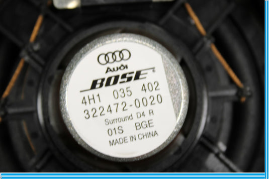 11-18 Audi A8 Quattro Rear Right Side Bose Door Audio Speaker Oem