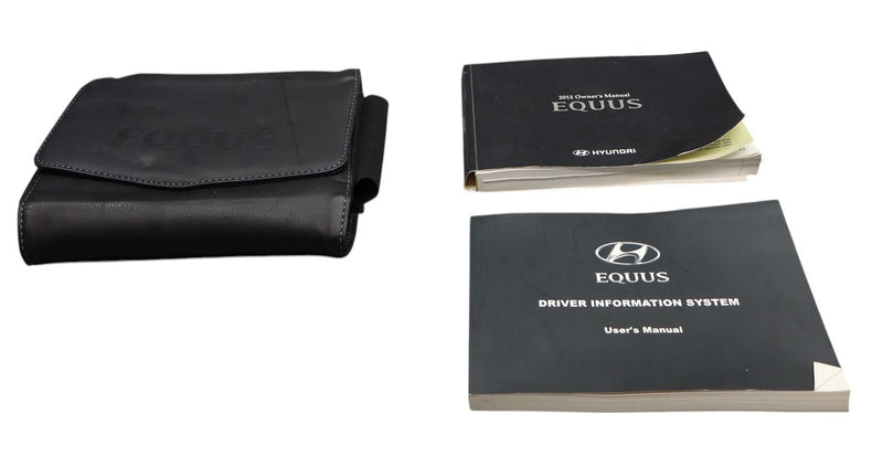 Load image into Gallery viewer, 2011 Hyundai Equus SIG Owner User Manual Guide Book W/ Case Cover Oem
