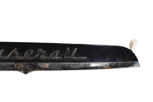 14-17 Maserati Ghibli Rear Trunk License Plate Light Cover Trim 670010759 OEM