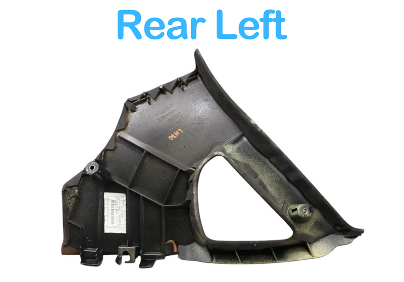 Load image into Gallery viewer, 14-17 Maserati Quattroporte Rear Left Driver Side Upper C-Pillar Trim Cover Oem
