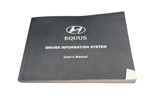 2011 Hyundai Equus SIG Owner User Manual Guide Book W/ Case Cover Oem