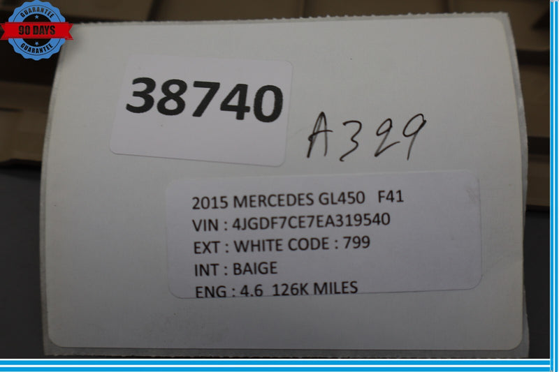 Load image into Gallery viewer, 13-16 Mercedes GL550 GL450 Rear Left Side Trunk Relay Fuse Box Cover Trim Oem
