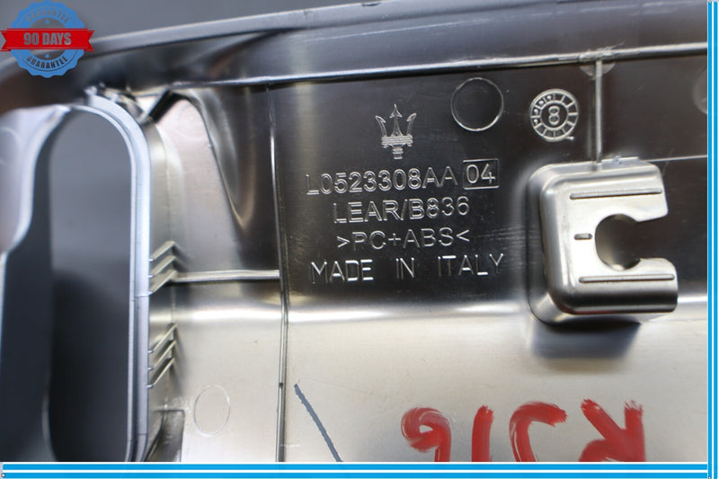 Load image into Gallery viewer, 17-24 Maserati Ghibli M157 Front Right Seat Headrest Plate Cover Panel Oem
