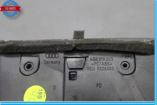 12-15 Audi A7 Quattro RS7 S7 Rear Center Dash AC A/C Air Vent Grille Panel Oem
