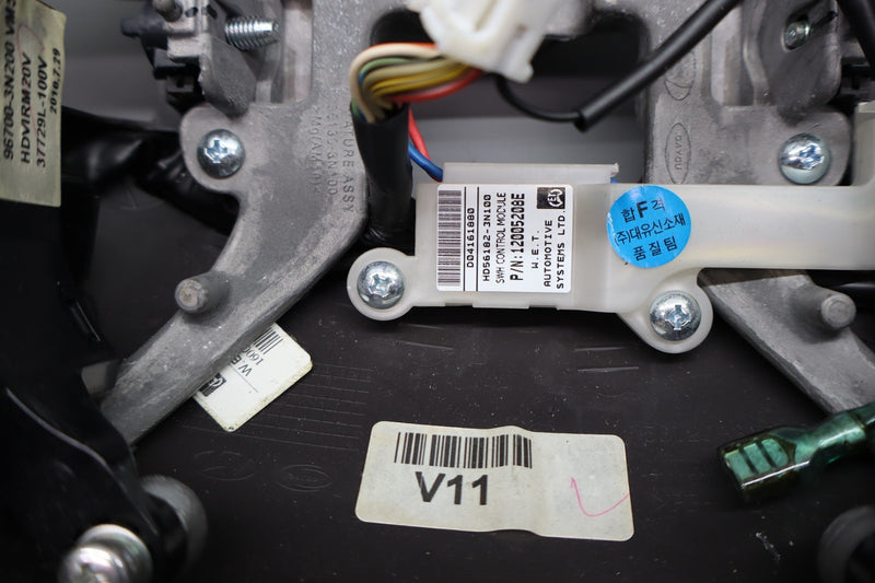 Load image into Gallery viewer, 11-13 Hyundai Equus Front Steering Wheel Black Leather 56100-3N200 OEM
