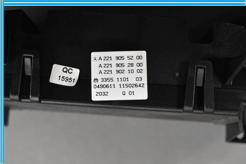 Load image into Gallery viewer, 07-14 Mercedes S550 CL550 W221 AC A/C Climate Control Switch Dual Zone Oem
