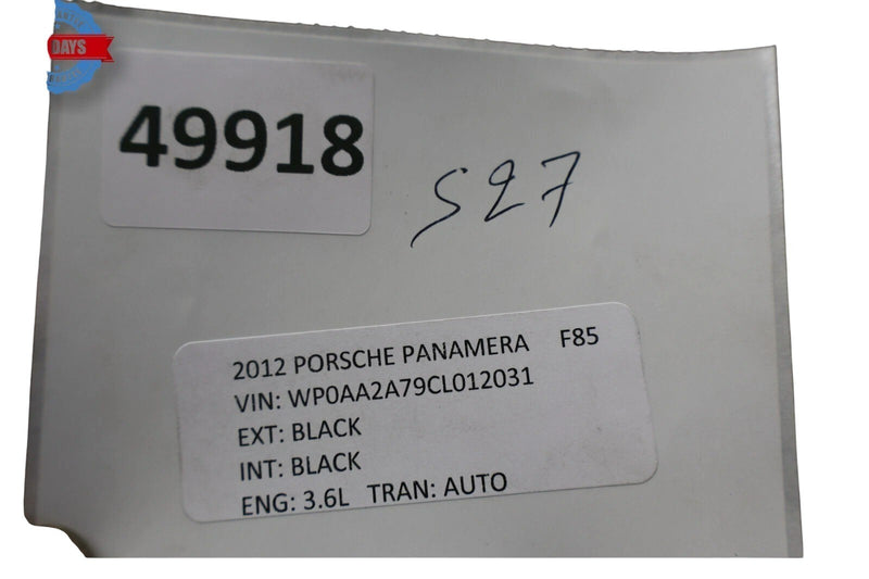 Load image into Gallery viewer, 10-16 Porsche Panamera 970 Front Left Driver Side Interior Door Panel Oem
