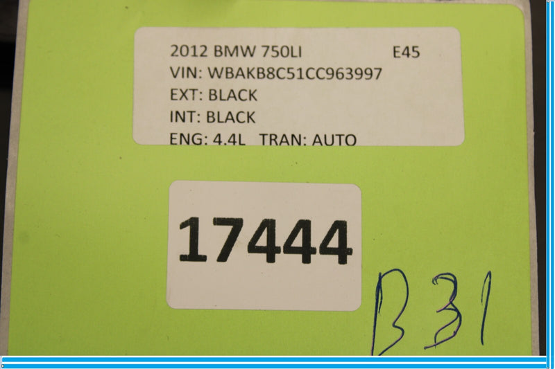 Load image into Gallery viewer, 09-15 BMW 750i 750Li Drive Panel Trim Outlet Lighter Cigarette Socket Oem
