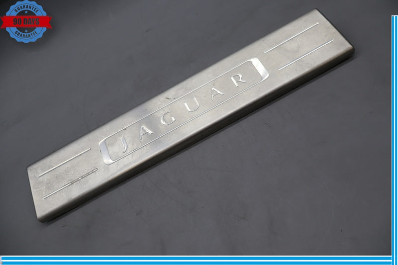 Load image into Gallery viewer, 10-18 Jaguar X351 XJ XJL Front Left Driver Side Door Sill Scuff Tread Plate Oem
