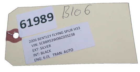 03-08 Bentley Continental Rear Bumper Parking Sensor Wire Wiring Harness PDC Oem