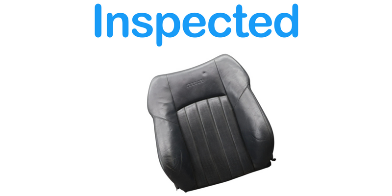Load image into Gallery viewer, 02-04 Mercedes C32 AMG W203 Front Right or Left Top Upper Seat Cushion Black OEM
