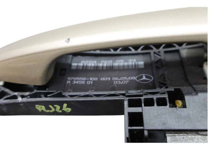 Load image into Gallery viewer, 08-14 Mercedes W204 C250 Front Left Side Exterior Door Handle Keyless Go Oem
