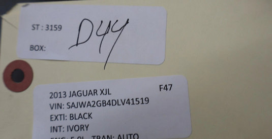 10-19 Jaguar XJL XJ X351 Front Left Driver Exterior Door Handle 30784204 Oem