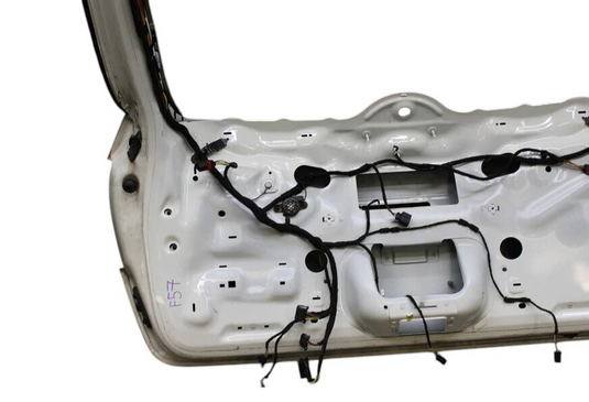 11-14 Porsche Cayenne 958S Trunk Lid Liftgate Tailgate Hatch Shell White OEM