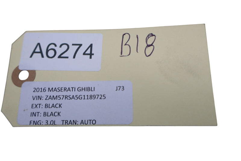 Load image into Gallery viewer, 14-19 Maserati Ghibli Rear Left Side Door Interior Trim Molding 670010894 Oem
