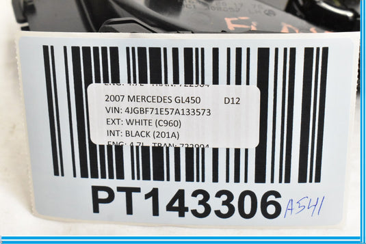 06-12 Mercedes W164 GL450 ML350 Speaker Door Mirror Cover Front Left Driver OEM