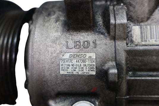 07-17 Lexus LS460 Air Conditioning A/C Compressor Pump Clutch 8831050160 Oem