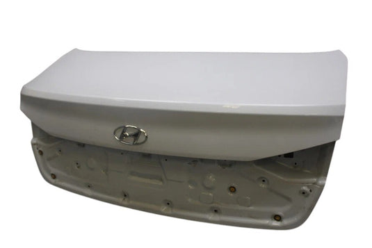 15-16 Hyundai Genesis Rear Trunk Lid Deck Shell Panel White 69200-B1020 OEM