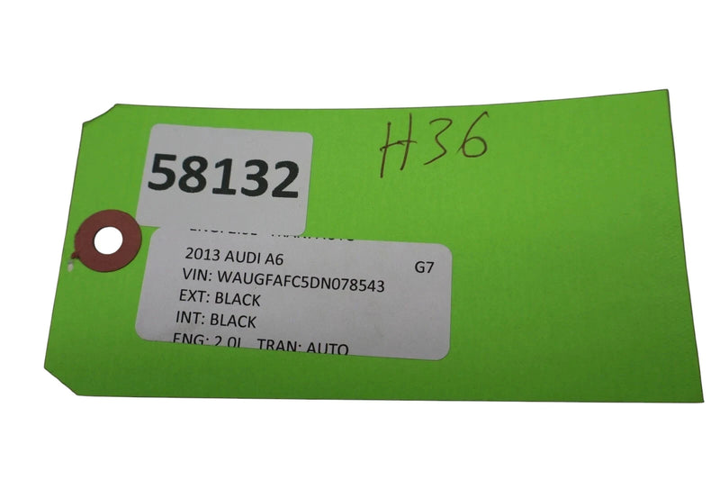 Load image into Gallery viewer, 12-15 Audi A6 A7 Quattro Front Right Side Seat Headrest Head Rest Black Oem
