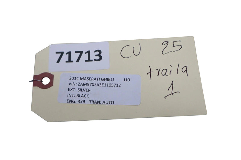 Load image into Gallery viewer, 14-17 Maserati Ghibli M157 Rear Left Side Upper Seat Cushion W/ Arm Rest Oem
