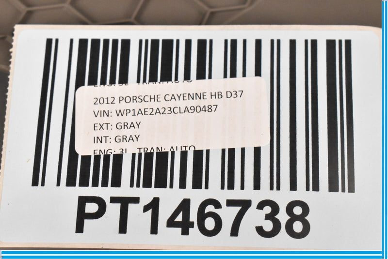 Load image into Gallery viewer, 11-18 Porsche CAYENNE HB Rear Left Driver Door Sill Scuff Plate Trim Oem
