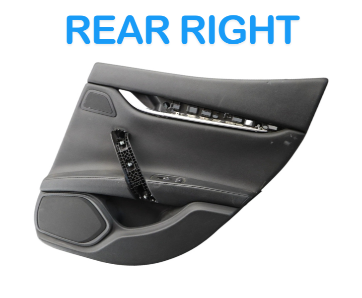 Load image into Gallery viewer, 14-22 Maserati Ghibli M157 Rear Right Side Interior Door Panel 06700183220 OEM
