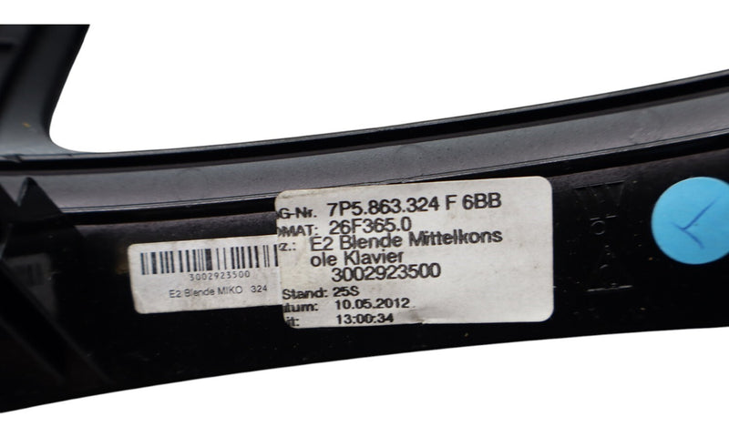 Load image into Gallery viewer, 11-18 Porsche Cayenne 958 Hybrid S Front Center Console Shifter Trim Bezel Oem
