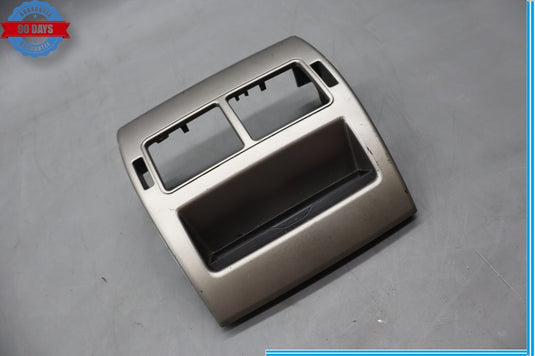 09-11 Jaguar XF XFR Rear Center Console Trim Panel Vent Storage Trim Oem