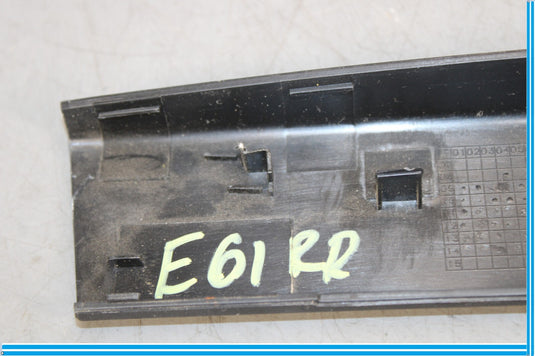 09-15 BMW 750Li F01 F02 Rear Right Side Door Window Trim Cover Panel Oem