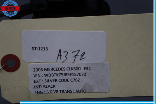 97-09 Mercedes W209 CLK550 C350 Left Side High Tone Note Signal Horn Oem