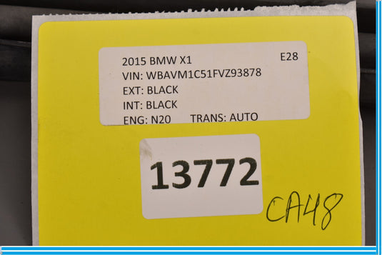 12-15 BMW E84 X1 Rear Left Driver Side Track Bar Lower Control Arm Oem