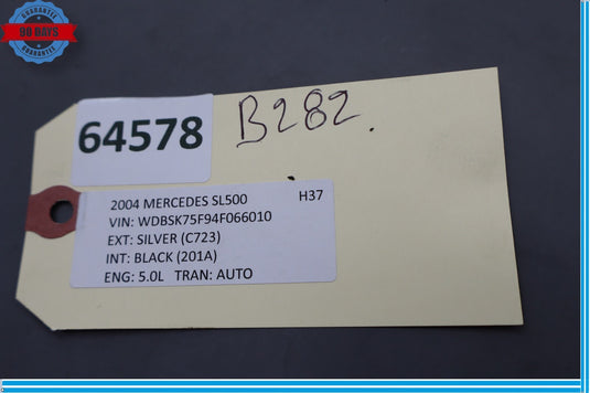03-12 Mercedes R230 SL500 Right Passenger Side Door Window Glass Motor Oem