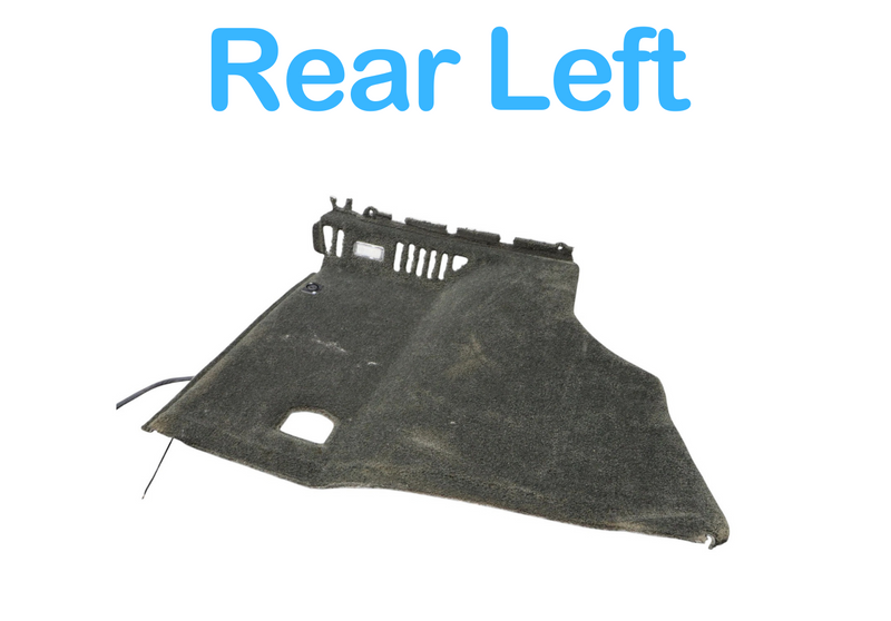 Load image into Gallery viewer, 06-12 Bentley Continental Rear Left Driver Side Trunk Panel Cover Trim Oem
