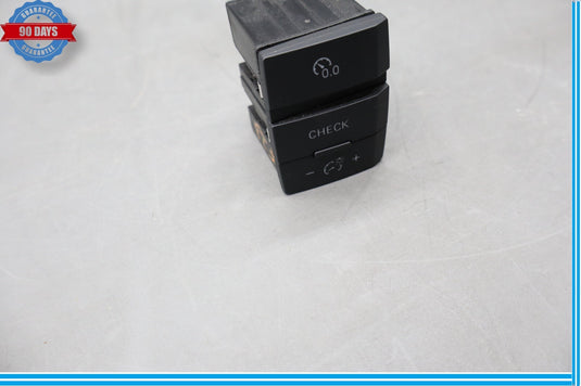 09-11 Audi Q7 Instrument Cluster Dimming Reset Check Switch Button Black Oem