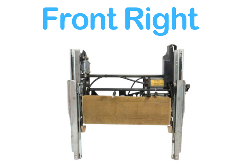 Load image into Gallery viewer, 1986 Mercedes 300E Front Right Passenger Side Power Seat Track Frame &amp; Motor Oem
