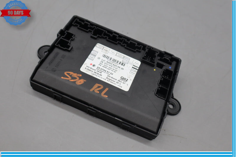 Load image into Gallery viewer, 07-13 Mercedes W221 S550 S400 Rear Left Side Door Control Module Oem
